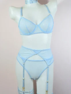 Soutiens-girge Femme Taille Haute avec Bretelles à Col Décolleté en V Unicolore