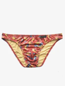String Culotte Lingeries Sexy Hommes Imprimés Elastique Multicolores Sexy String Culotte Lingeries Sexy