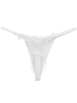 String Femmes Sexy 2026 en dentelle Coeurs en Nylon Dos T