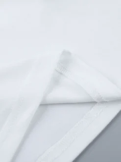 Top court à nœud papillon et bordure en dentelle pour femme - Chemisier Fairycore blanc à manches longues et coupe ajustée - Tenue de soirée printanière 2026