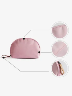 Trousse à maquillage en nylon en forme de coquillage sac de rangement de maquillage étanche pour femmes 2026