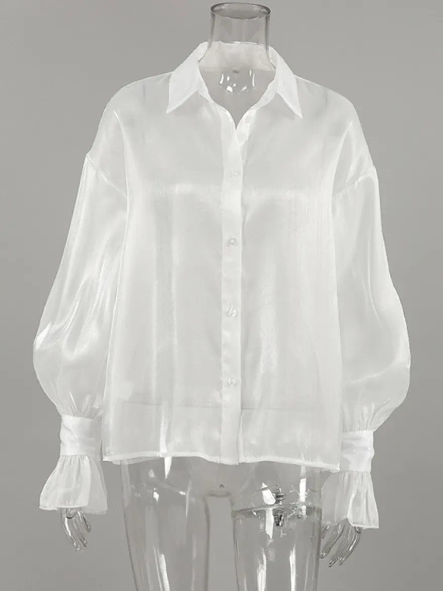 T-shirt transparent à manches longues et protection solaire pour femme (2026)