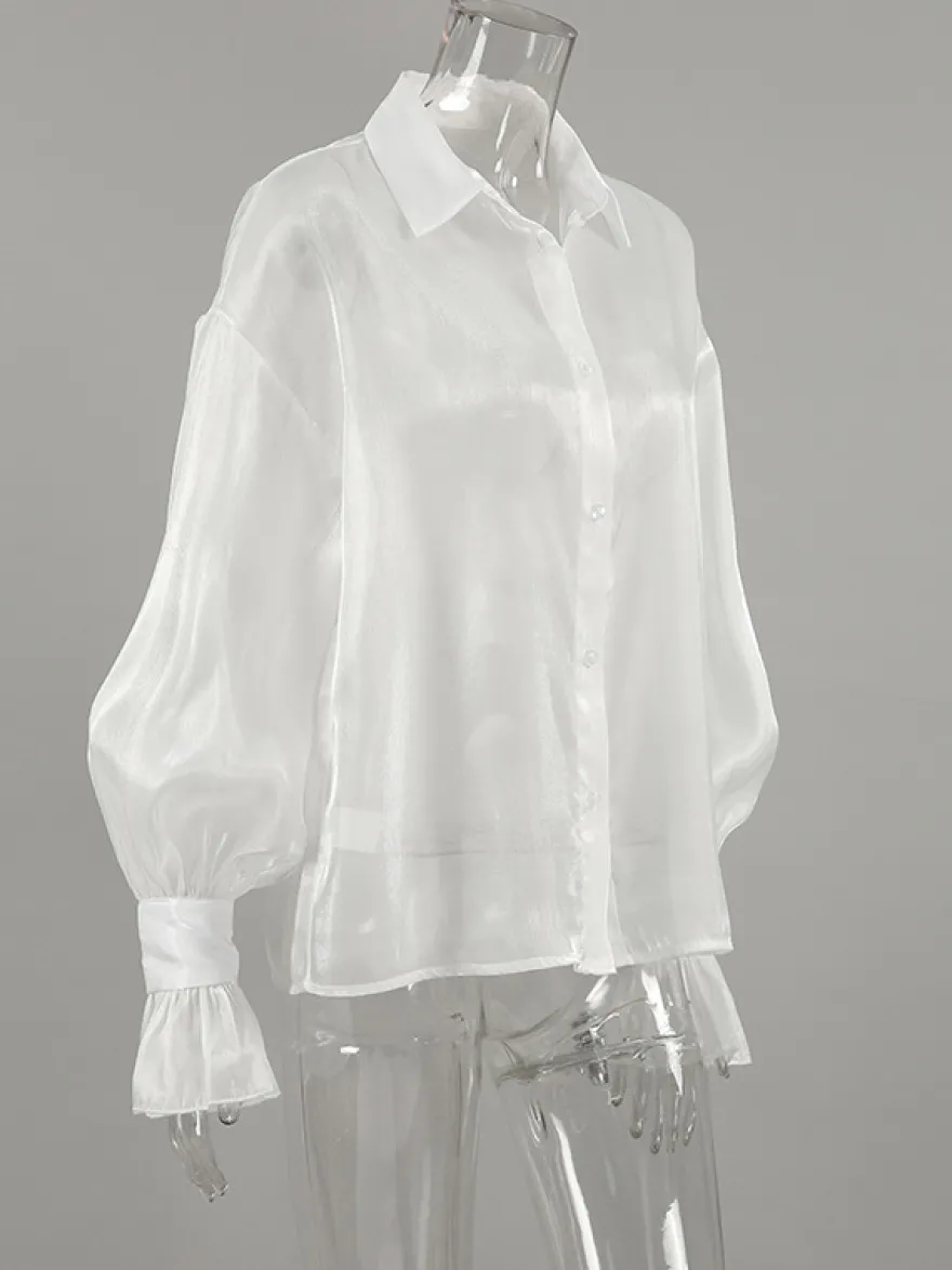 T-shirt transparent à manches longues et protection solaire pour femme (2026)