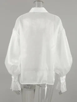 T-shirt transparent à manches longues et protection solaire pour femme (2026)