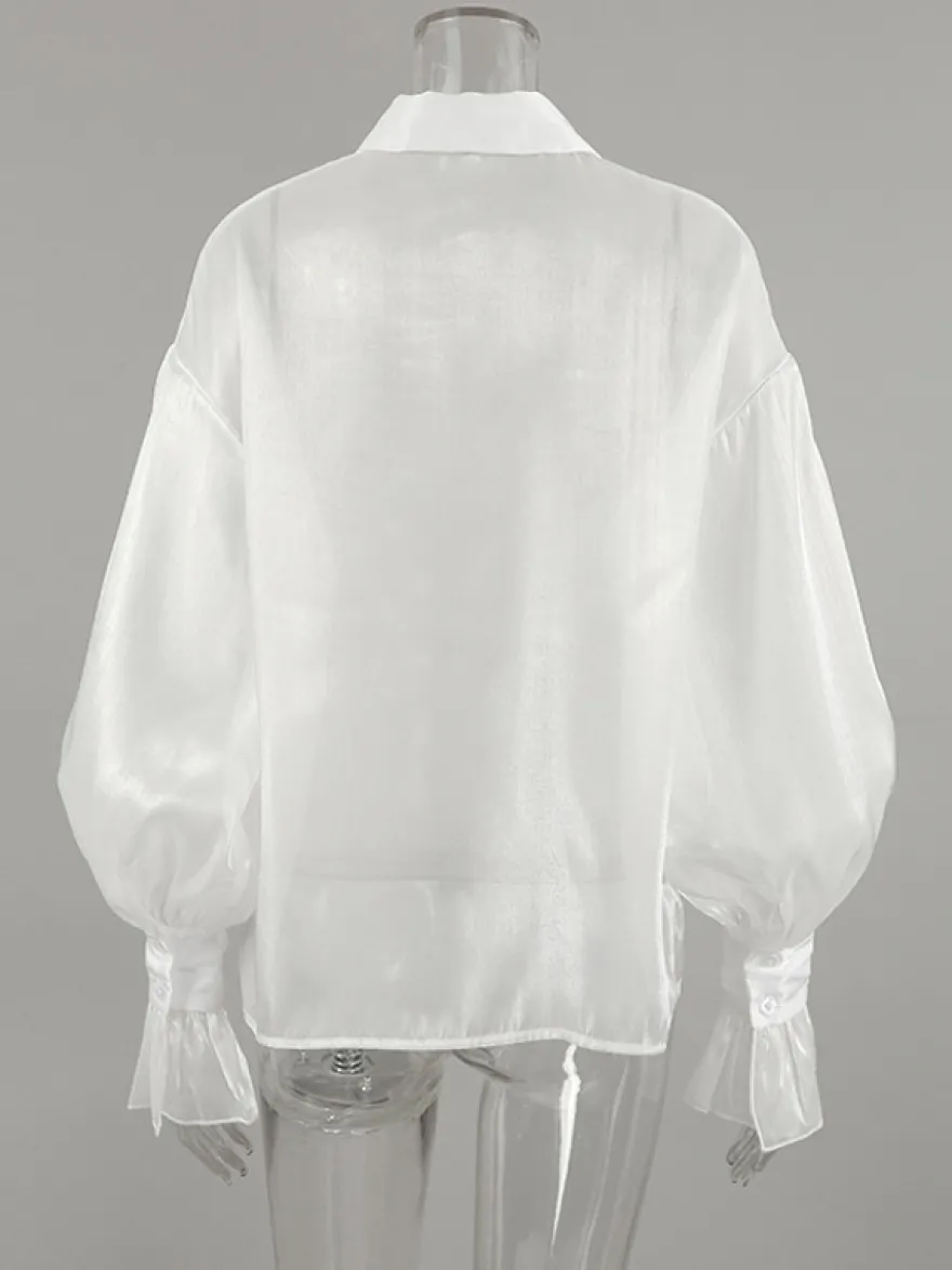 T-shirt transparent à manches longues et protection solaire pour femme (2026)
