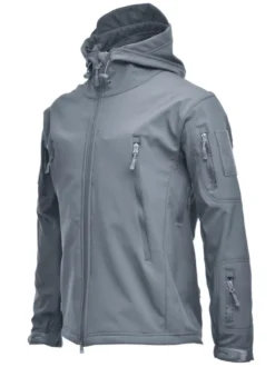 Veste Homme Zipper Polyester Élégant