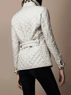 Veste Manteau Court Femme Imprimés à Col Revers Coupe Cintrée avec Manches Longues avec Boutons avec Poches Unicolore Veste Blazer Manteau Hiver Femme