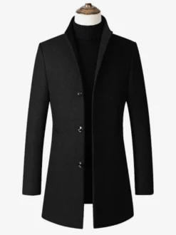 Veste Manteau Homme Costume Officiel Décontracté Confortable Coupe Cintré