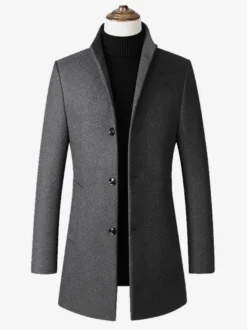 Veste Manteau Homme Costume Officiel Décontracté Confortable Coupe Cintré