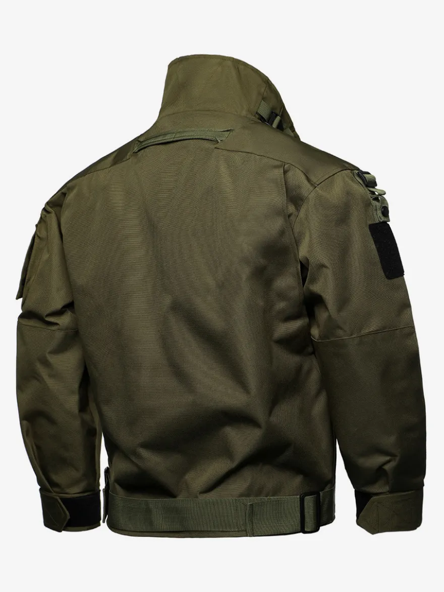 Veste militaire décontractée à manches longues pour homme