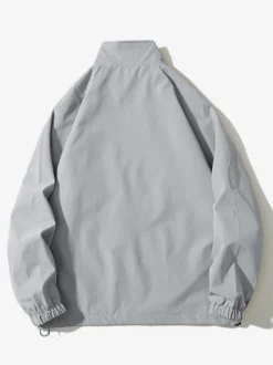 Vestes Hommes Manteaux Sport Décontracté Chic Noir Oversize Col Montant