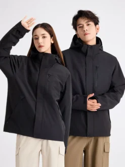 Vestes Pour Hommes Sweat À Capuche Zip Chaud Sport Décontracté Orange Cool