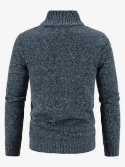 Vêtements Cardigan Pour Hommes Pulls Décontracté Manches Longues Zipper