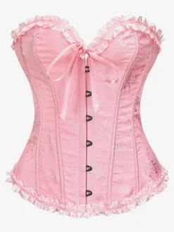 Vêtements vintage Corset vintage Vêtements vintage pour femmes Corset noir à lacets Chic pour femmes adultes